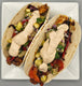 Chicken Fajitas with Pineapple Kiwi Pico & Chipotle Lime Crema